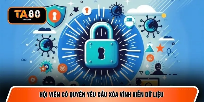 Hội viên có quyền yêu cầu xóa vĩnh viễn dữ liệu